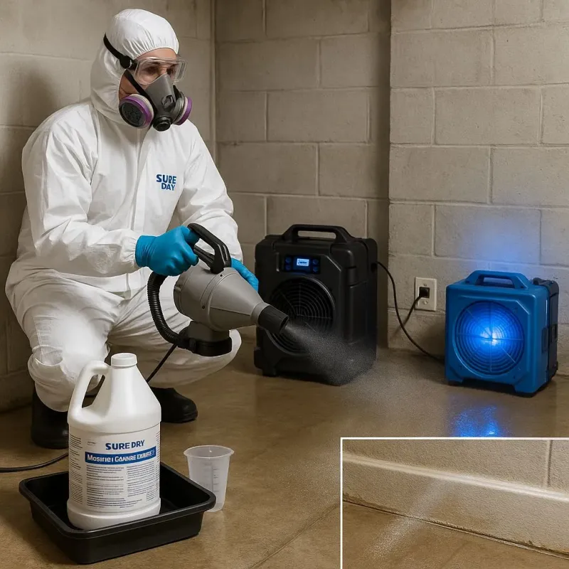 Sanitization and Odor Removal process in Marblehead, MA