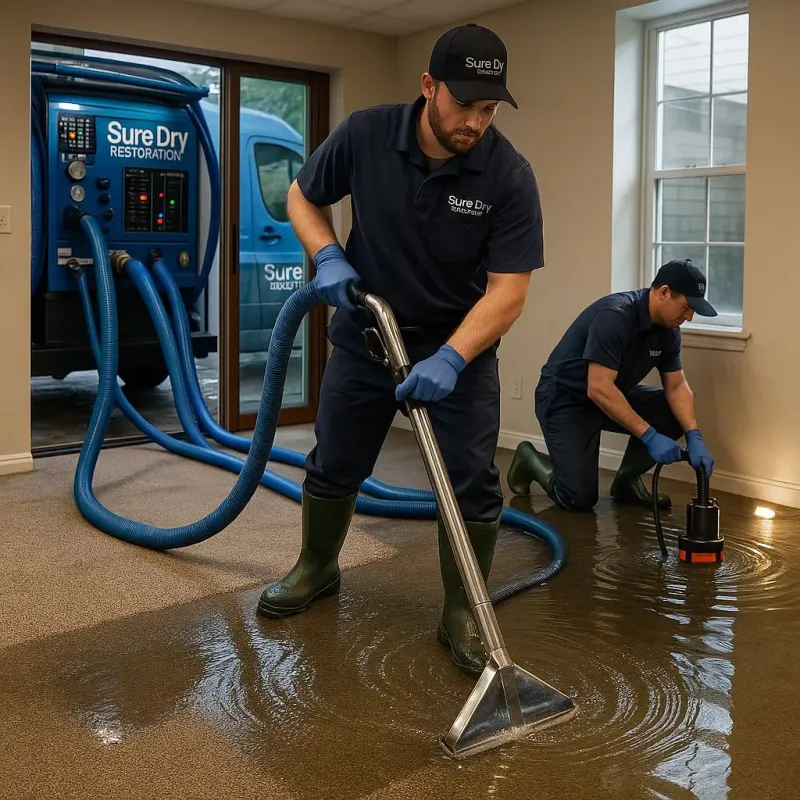 Water Extraction and Removal process in Marblehead, MA